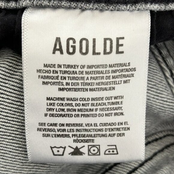Agolde Nico High Rise Slim Fit Jeans - Picture 11 of 12